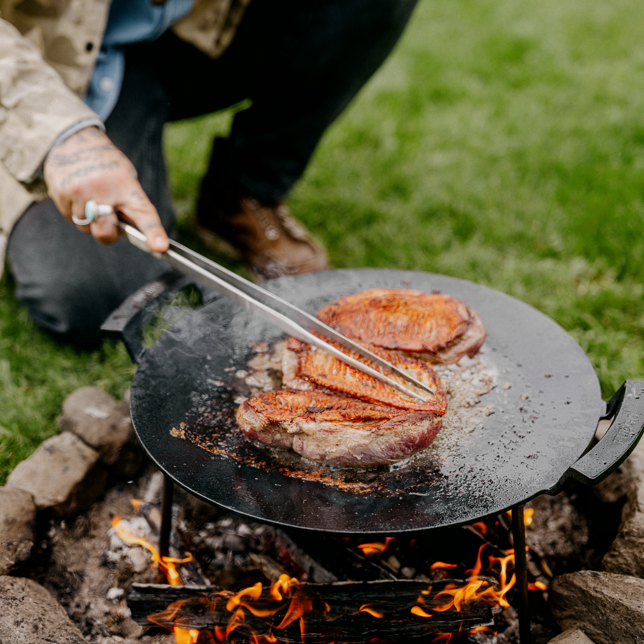 🦆 Kachní prsa na otevřeném ohni podle Marka Pavaly