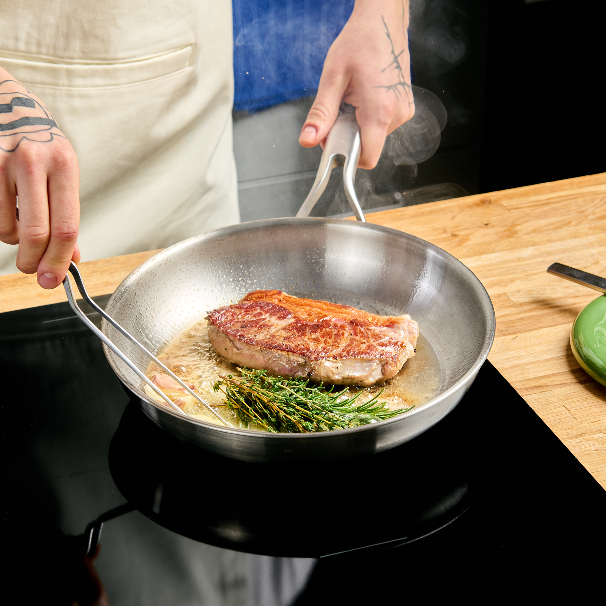 Jak připravit steak v pánvi?