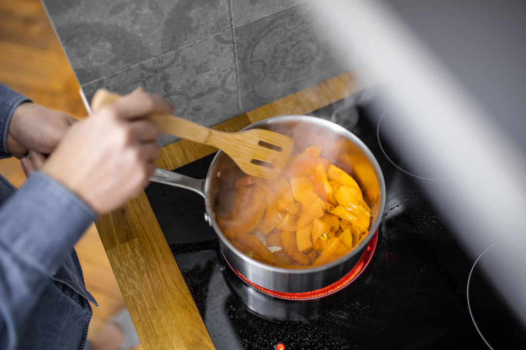 První vaření v nádobí Fabini