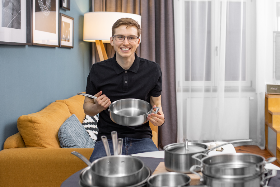 V čem je unikátní naše nádobí a jak jsem ho konstruoval?