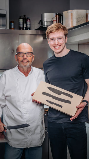 První kolekce nožů navržená se Zdeňkem Pohlreichem