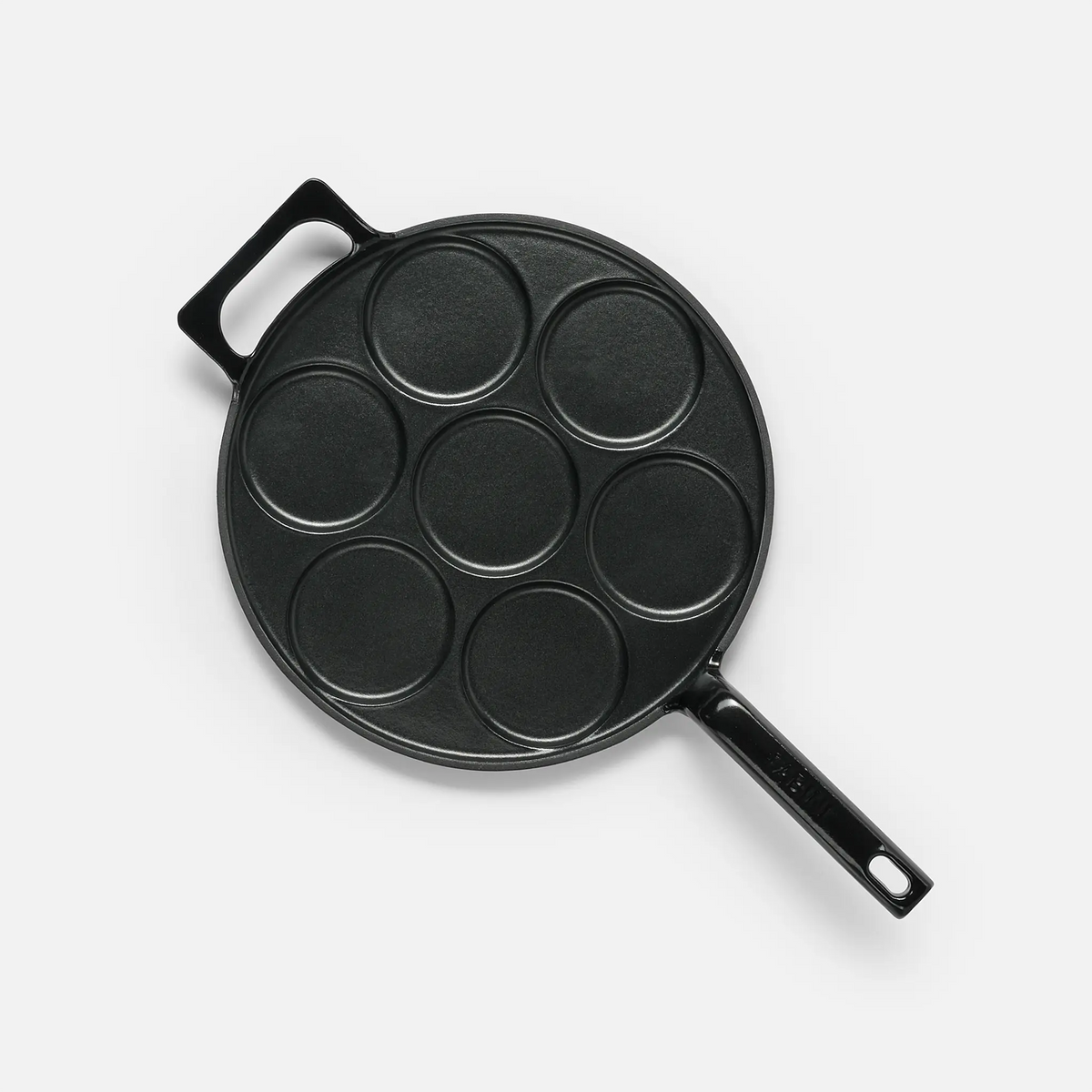 Pánev na lívance Mattia 3.0, Ø 26 cm - Smaltovaná litinová pánev, matná černá