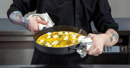 5 jídel z jedné litinové pánve