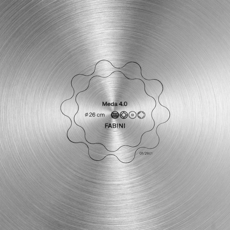 Sada pánví Meda 4.0, 2 díly - Nepřilnavé pánve s keramickým povrchem, modré