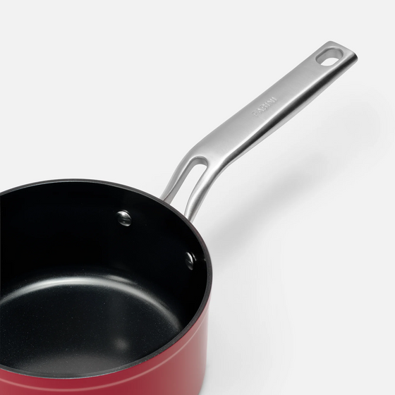 Rendlík Meda 4.0, ø 16 cm (1,3 l) - Nepřilnavý rendlík s keramickým povrchem s poklicí, vínový