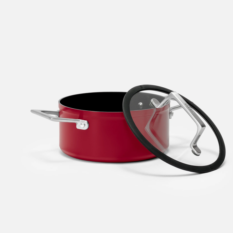 Hrnec Meda 4.0, ø 20 cm (2,4 l) - Nepřilnavý hrnec s keramickým povrchem s poklicí, vínový