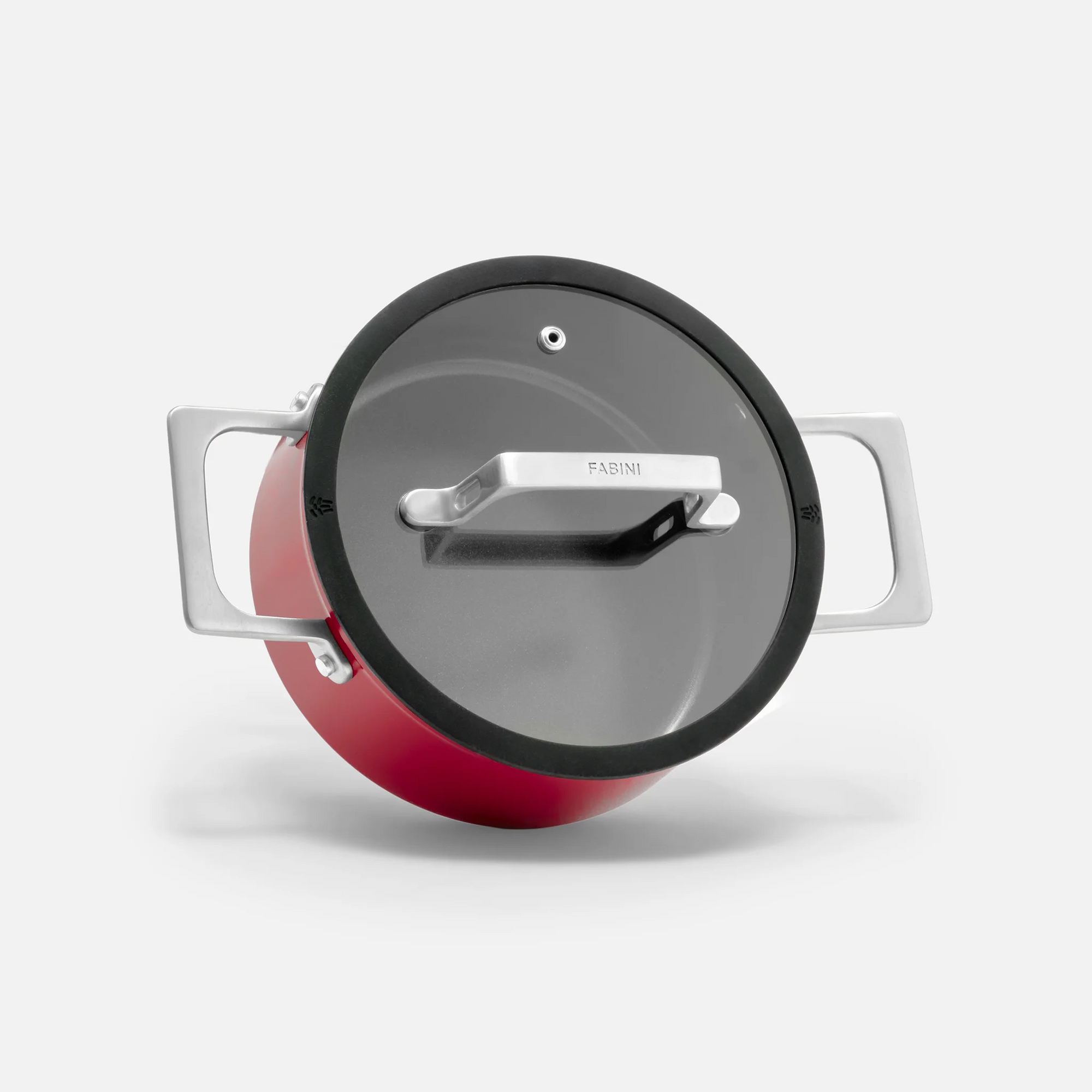 Hrnec Meda 4.0, ø 20 cm (2,4 l) - Nepřilnavý hrnec s keramickým povrchem s poklicí, vínový