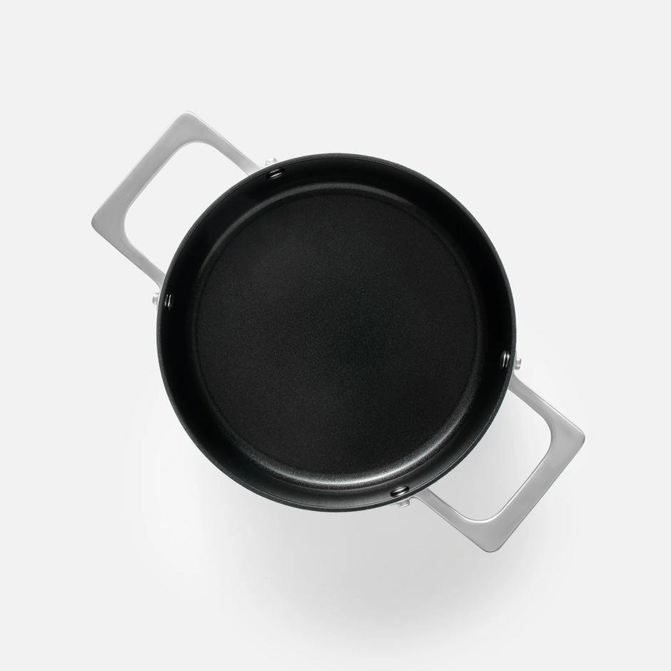 Hrnec Meda 4.0, ø 20 cm (2,4 l) - Nepřilnavý hrnec s keramickým povrchem s poklicí, šedý