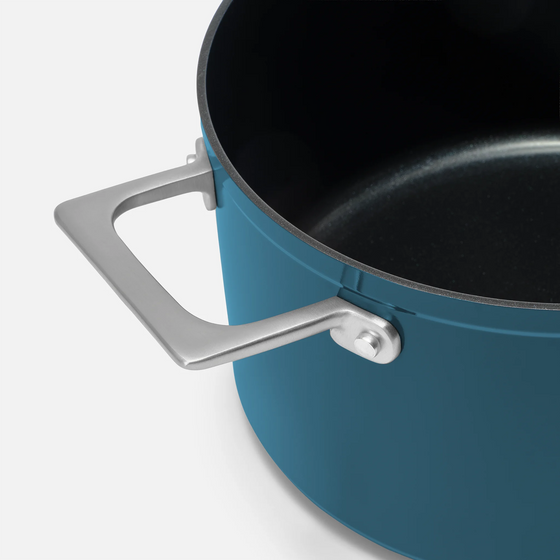 Sada hrnců Meda 4.0, 6 dílů - Nepřilnavé nádobí s keramickým povrchem, modré