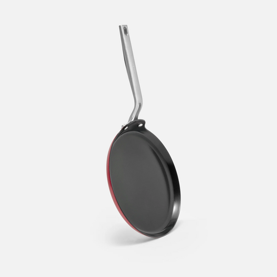 Palačinková pánev Meda 4.0, ø 26 cm - Nepřilnavá pánev s keramickým povrchem bez poklice, vínová