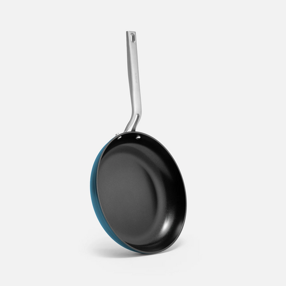 Pánev Meda 4.0, ø 26 cm - Nepřilnavá pánev s keramickým povrchem bez poklice, modrá