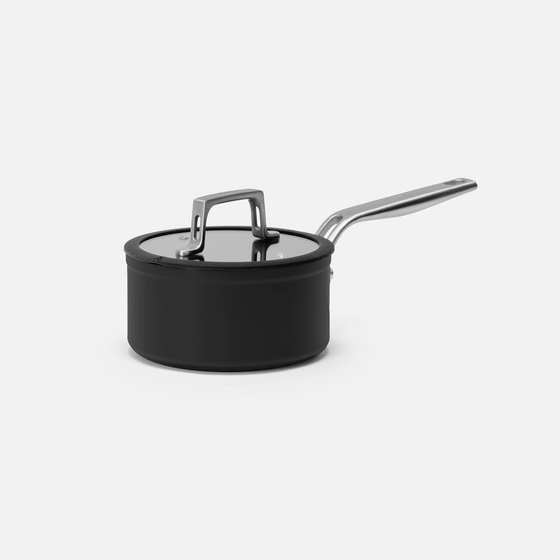 Rendlík Meda 4.0, ø 16 cm (1,3 l) - Nepřilnavý rendlík s keramickým povrchem s poklicí, černý