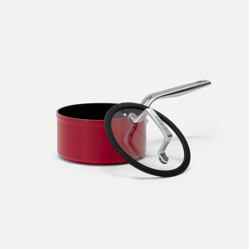 Rendlík Meda 4.0, ø 16 cm (1,3 l) - Nepřilnavý rendlík s keramickým povrchem s poklicí, vínový