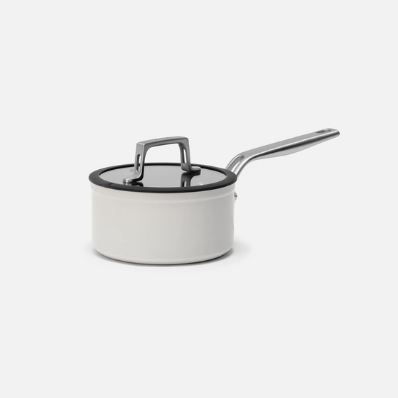 Rendlík Meda 4.0, ø 16 cm (1,3 l) - Nepřilnavý rendlík s keramickým povrchem s poklicí, šedý