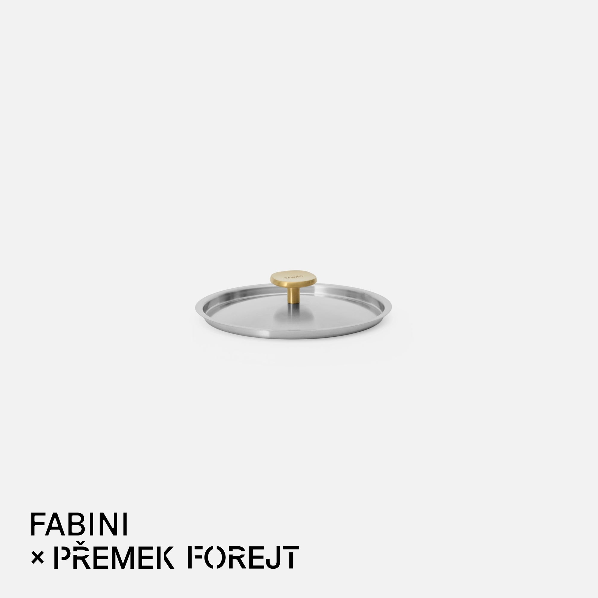 Poklice FABINI & Forejt, ø 20 cm - Nerezová beznýtová poklice