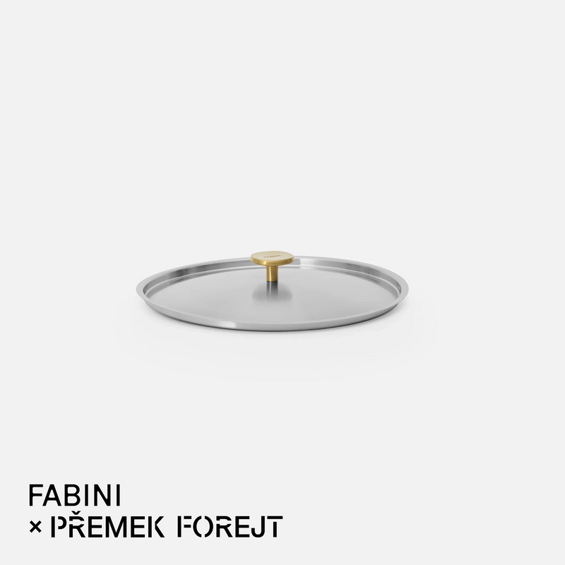 Poklice FABINI & Forejt, ø 30 cm - Nerezová beznýtová poklice