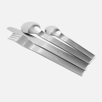 Sada příborů Boldi, 24 ks - Příbory z kartáčované nerezové oceli