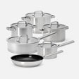 Sada hrnců a pánví Core Standard, 11 dílů - Nerezové beznýtové nádobí z jednovrstvé nerezové oceli