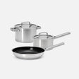 Sada hrnců a pánve Core Standard, 5 dílů - Nerezové beznýtové nádobí z jednovrstvé nerezové oceli