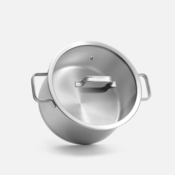 Hrnec Core Standard, ø 26 cm (7 l) - Nerezový beznýtový hrnec z jednovrstvé nerezové oceli s poklicí