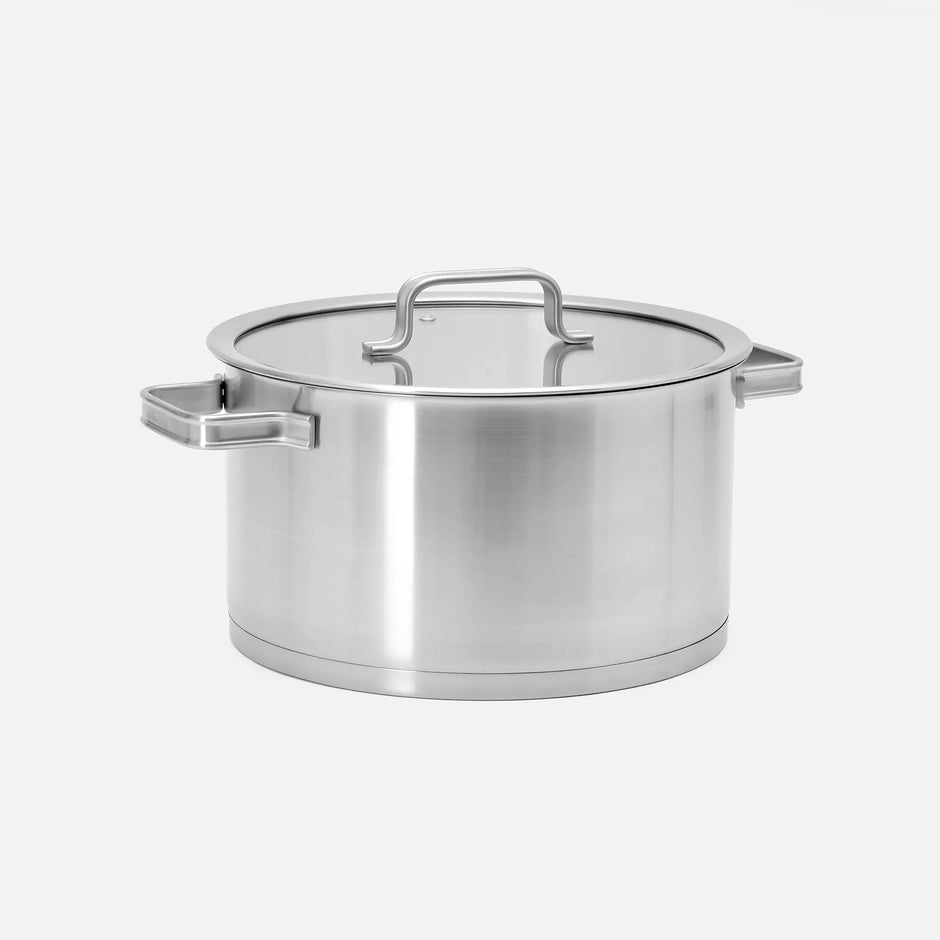 Hrnec Core Standard, ø 26 cm (7 l) - Nerezový beznýtový hrnec z jednovrstvé nerezové oceli s poklicí