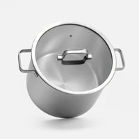 Hrnec Core Standard, ø 28 cm (11 l) - Nerezový beznýtový hrnec z jednovrstvé nerezové oceli s poklicí