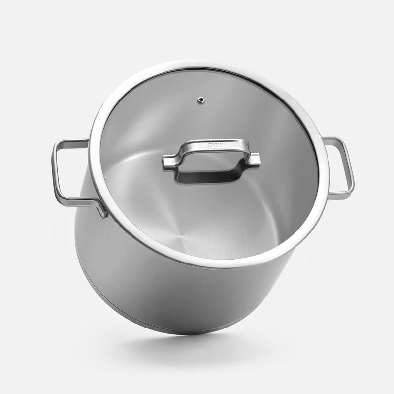 Hrnec Core Standard, ø 28 cm (11 l) - Nerezový beznýtový hrnec z jednovrstvé nerezové oceli s poklicí