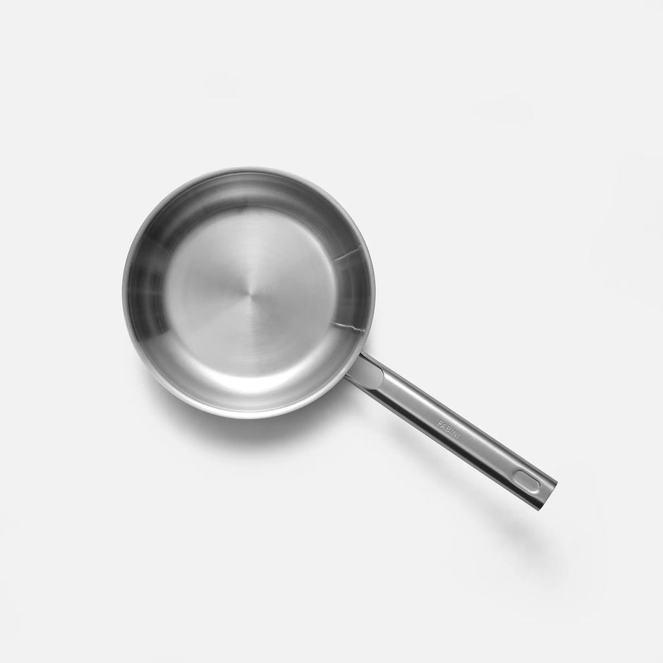 Sada pánví Core Standard, 2 díly - Nerezové beznýtové pánve z jednovrstvé nerezové oceli