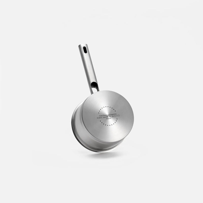 Rendlík Core Standard, ø 16 cm (1,5 l) - Nerezový beznýtový rendlík z jednovrstvé nerezové oceli s poklicí