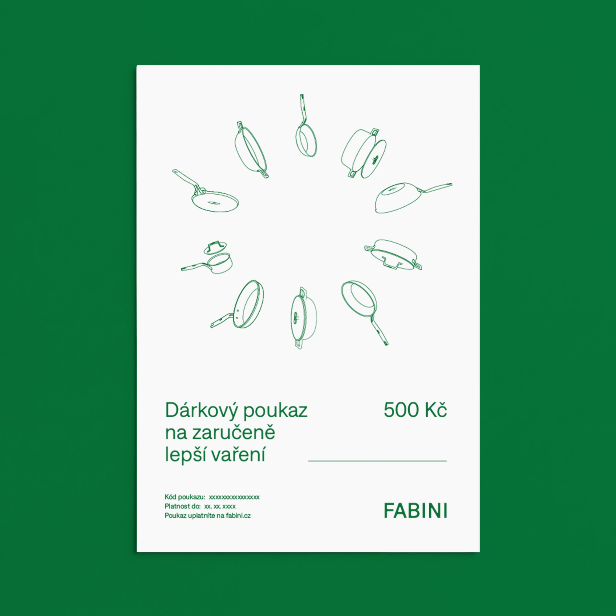 Dárkový poukaz elektronický 500 Kč