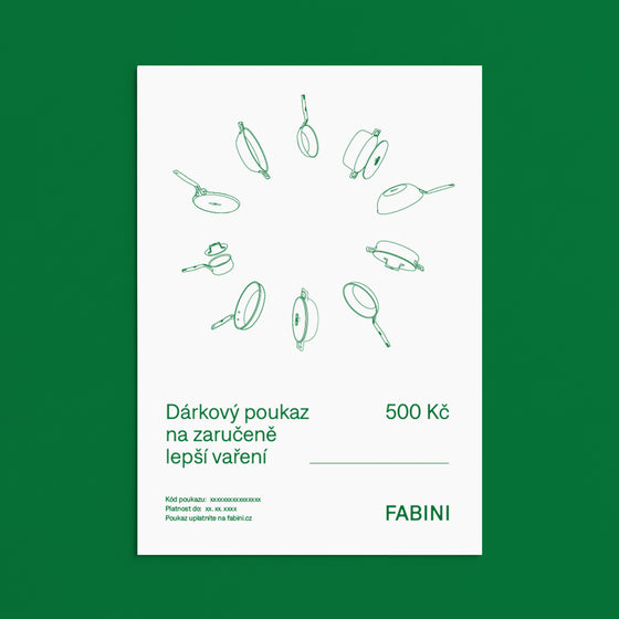 Dárkový poukaz elektronický 500 Kč