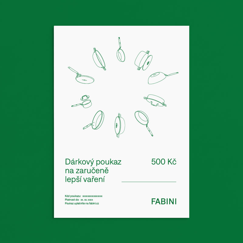 Dárkový poukaz elektronický 500 Kč