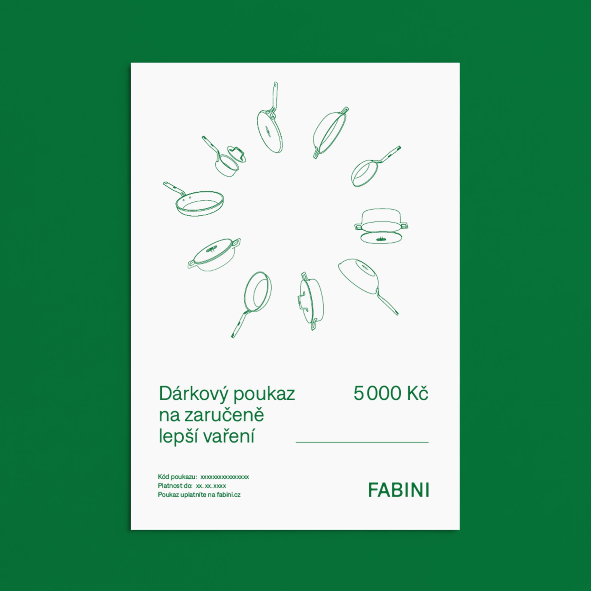 Dárkový poukaz elektronický 5 000 Kč