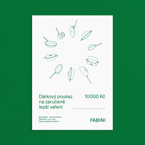 Dárkový poukaz elektronický 10 000 Kč