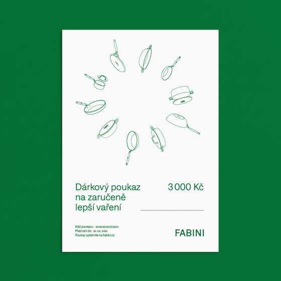 Dárkový poukaz elektronický 3 000 Kč