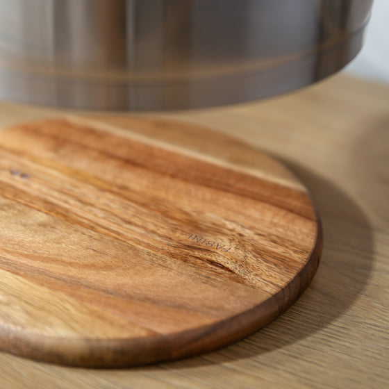 Podložka Arba, ø 20 cm - Akáciová podložka pod hrnec