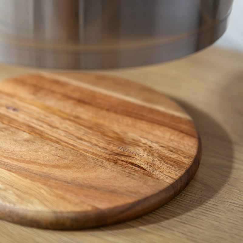 Podložka Arba, ø 20 cm - Akáciová podložka pod hrnec