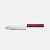 Santoku nůž Trino Economy, 17 cm - Nůž z německé oceli, vínový