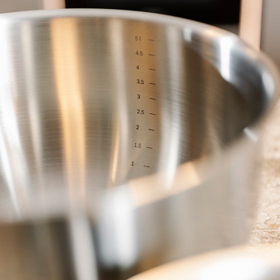 Sada mís FABINI & Těhotnej kuchař, 6 dílů - Nerezové mísy