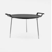 Sada na oheň FABINI & FUEGO, ø 41 cm, 6 dílů - Litinový tál, ocelový rošt a skruž