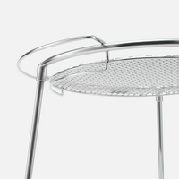 Sada na oheň FABINI & FUEGO, ø 41 cm, 6 dílů - Litinový tál, ocelový rošt a skruž