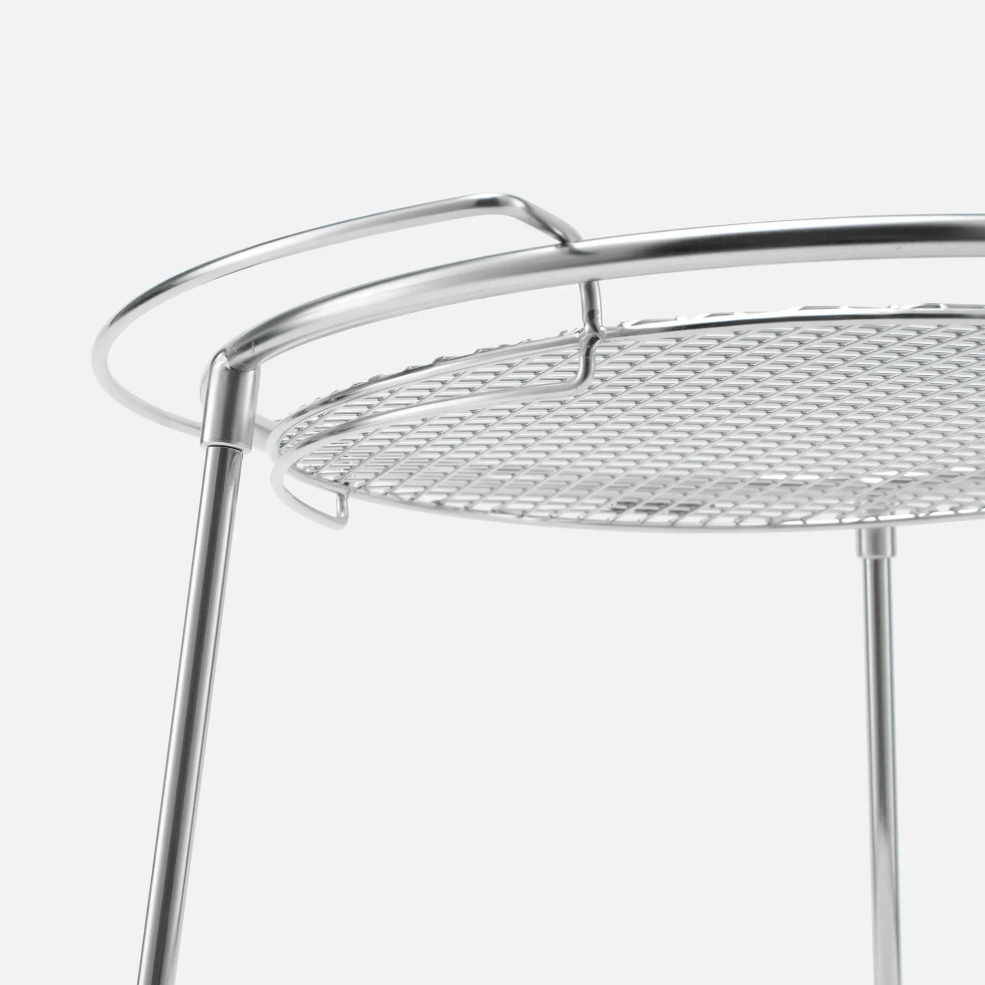 Sada na oheň FABINI & FUEGO, ø 41 cm, 6 dílů - Litinový tál, ocelový rošt a skruž