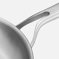 Pánev FABINI & Chili Ta, ø 26 cm - Nerezová beznýtová pánev z vícevrstvé nerezové oceli bez poklice
