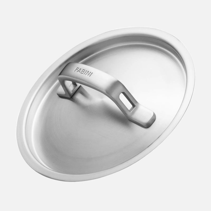 Rendlík FABINI & Pohlreich, ø 16 cm (1,2 l) - Nerezový beznýtový rendlík z pětivrstvé nerezové oceli s poklicí