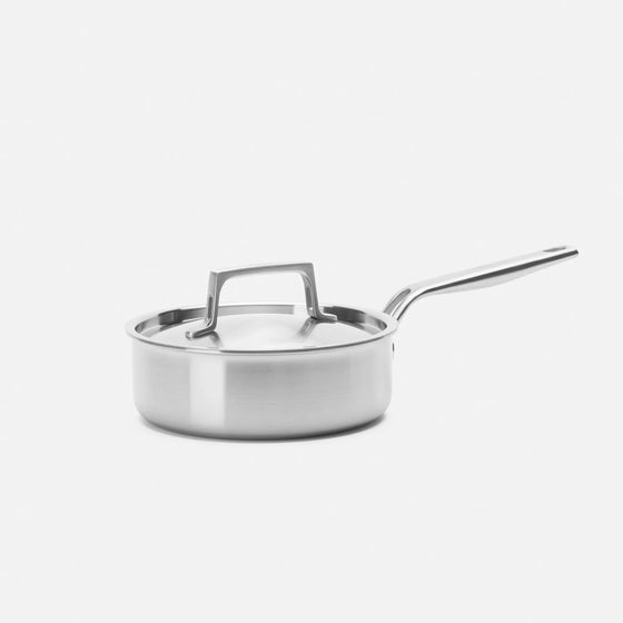 Hluboká pánev Lucca 4.0 Pro, ø 20 cm (1,5 l) - Nerezová beznýtová pánev z vícevrstvé nerezové oceli s poklicí