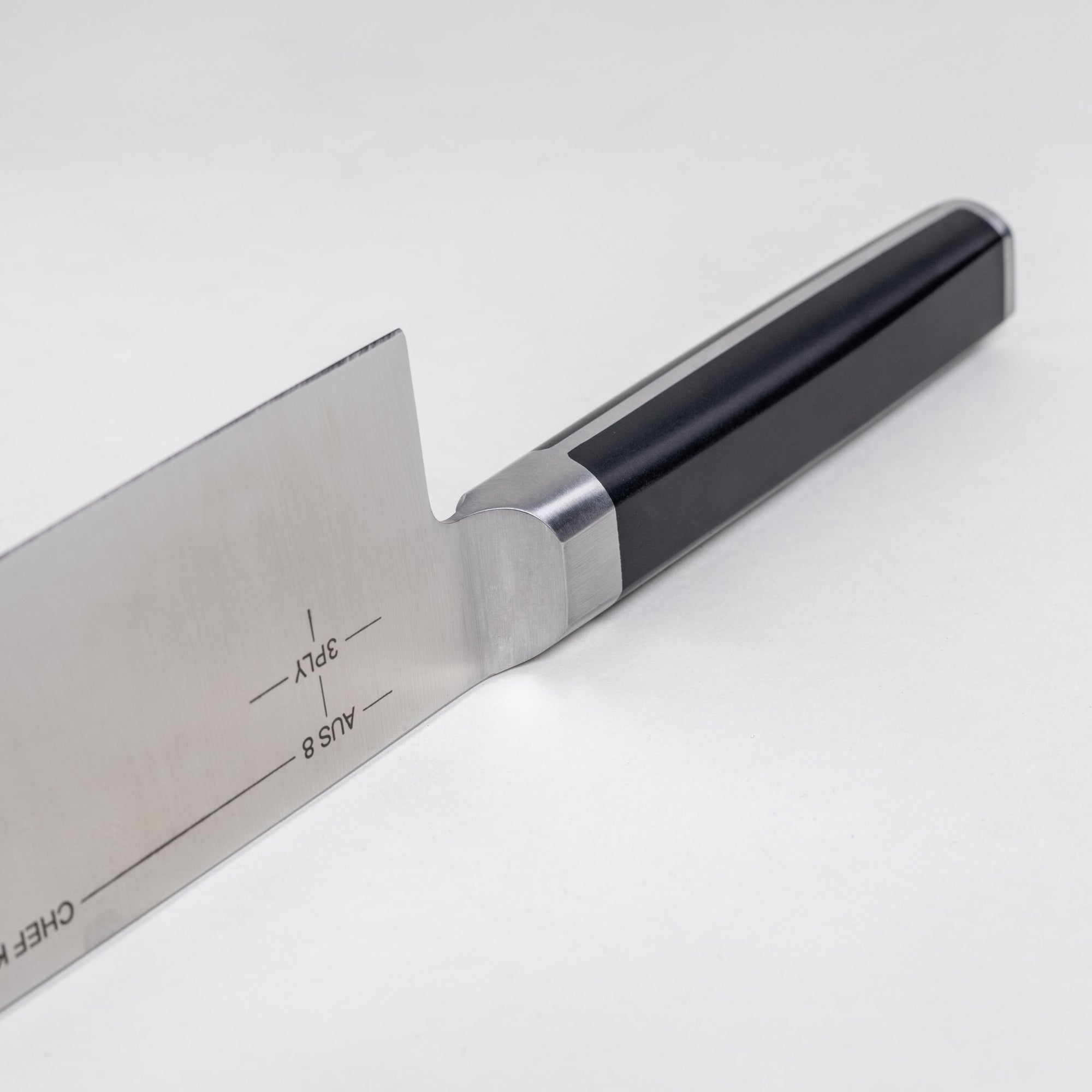 Velký kuchařský nůž Trino, 20 cm - Kovaný nůž z třívrstvé japonské oceli