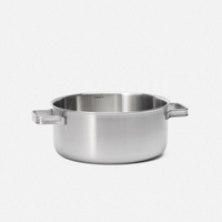Kastrol Lucca 4.0 Standard, ø 24 cm (5,5 l) - Nerezový beznýtový kastrol z vícevrstvé nerezové oceli s poklicí