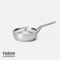 Kónický rendlík FABINI & Pohlreich 2.0, ø 20 cm (1,5 l) - Nerezový rendlík z vícevrstvé nerezové oceli s poklicí