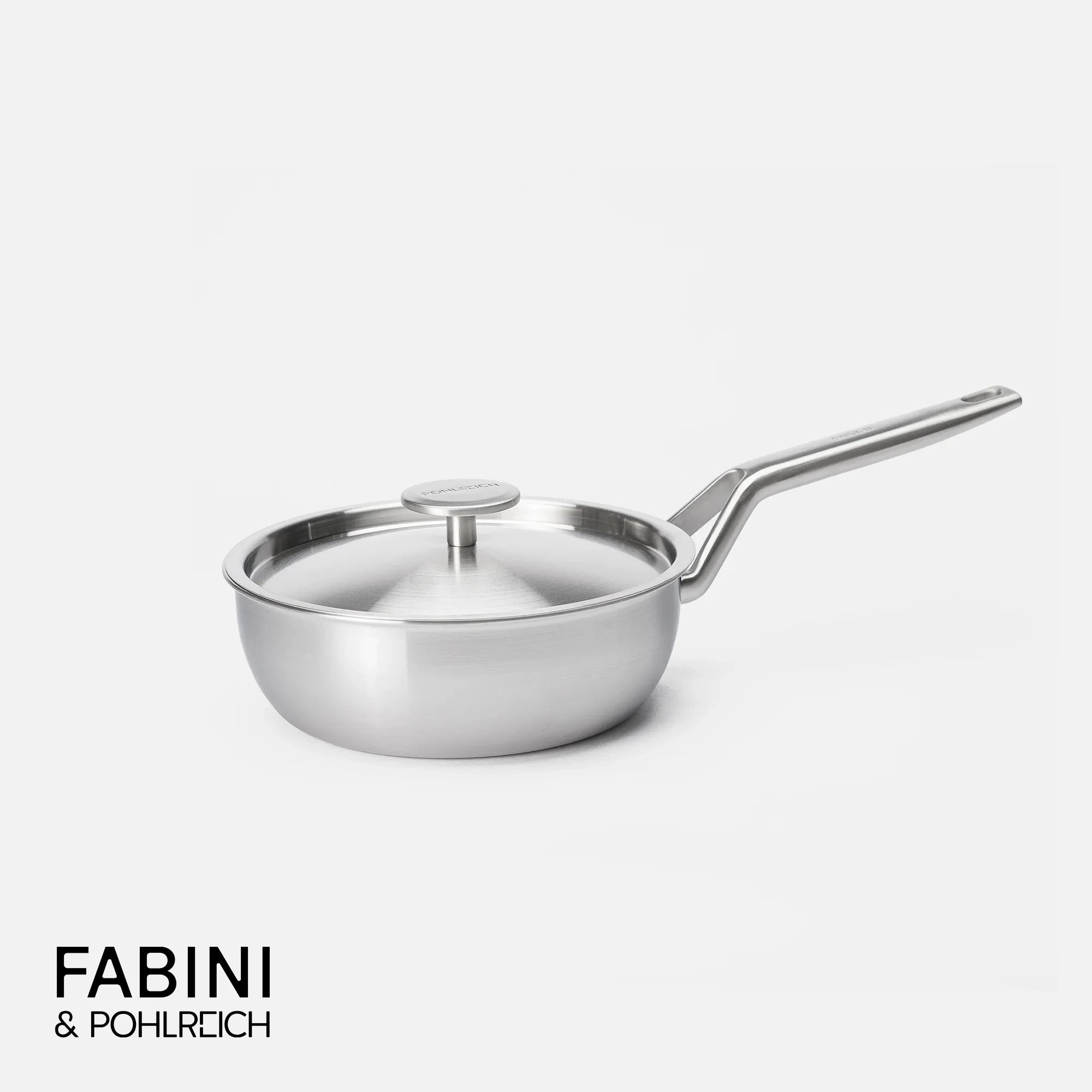 Kónický rendlík FABINI & Pohlreich 2.0, ø 20 cm (1,5 l) - Nerezový rendlík z vícevrstvé nerezové oceli s poklicí