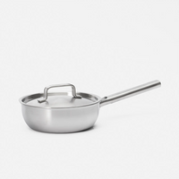 Kónický rendlík Lucca 4.0 Standard, ø 20 cm (1,5 l) - Nerezový beznýtový rendlík z vícevrstvé nerezové oceli s poklicí